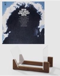 Sony Music - Bob Dylan Greatest Hits Vinyl Album & Crosley Record Storage Display Stand