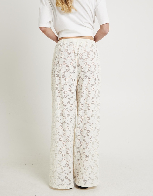 Subtitled - Jasmine Lace Relaxed Pants