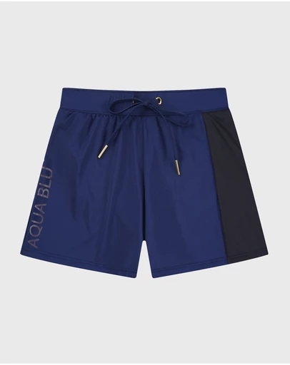 Aqua Blu Kids - Building Blocks Lycra Swim Shorts - Teens