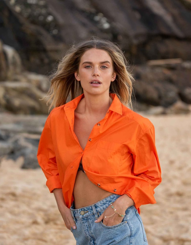 CAMIXA - Poppy Oversize Cotton Shirt