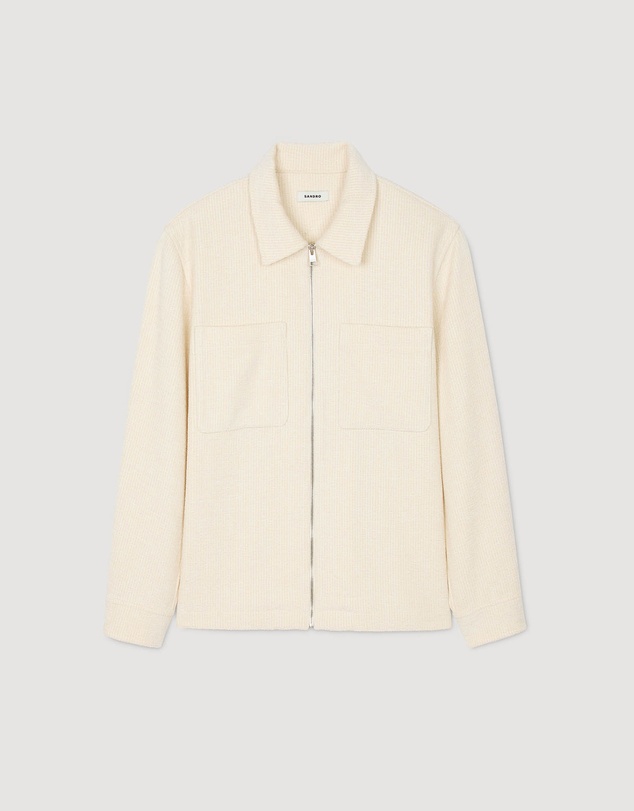 Sandro - Bonnie Zip Jacket Shirt
