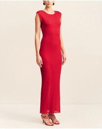 Shona Joy - Rohe Cap Sleeve Midi Dress