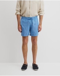 Country Road - Organically Grown Linen Drawcord Short