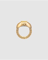 Breda - Nocturne Gold Expandable Ring Watch, 16MM