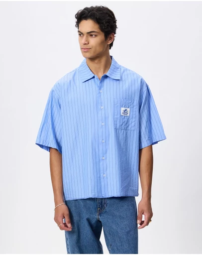 Worship - Shadow Cherub Box Crop Short Sleeve Shirt