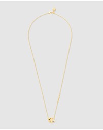 Wanderlust + Co - Art Palette Gold Necklace