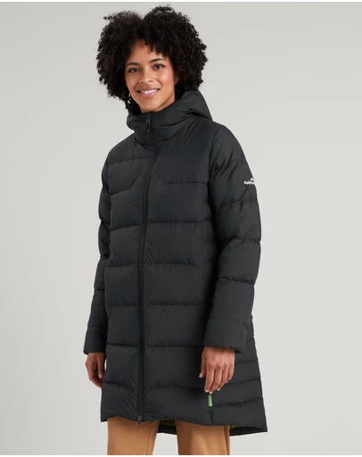 Kathmandu - Epiq Longline Down Puffer Jacket Warm Outdoor Winter Coat