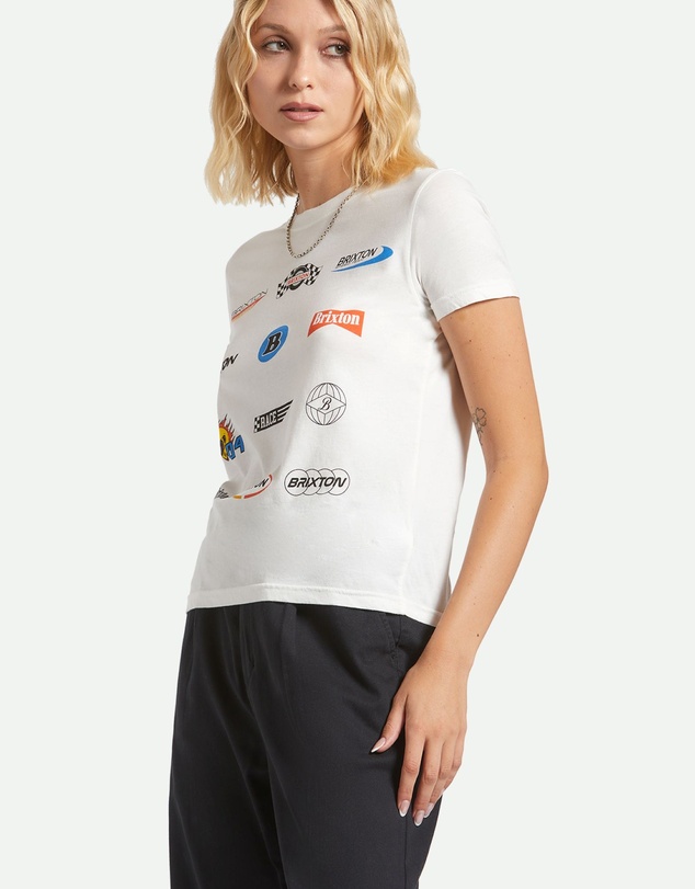 Brixton - Racing Patches Crew Tee