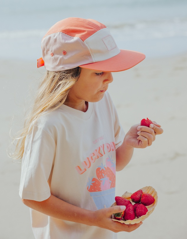Crywolf - LUCKY CAP Coral Colourblock