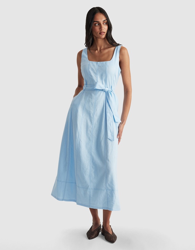 Decjuba - Rose Panelled Maxi Dress