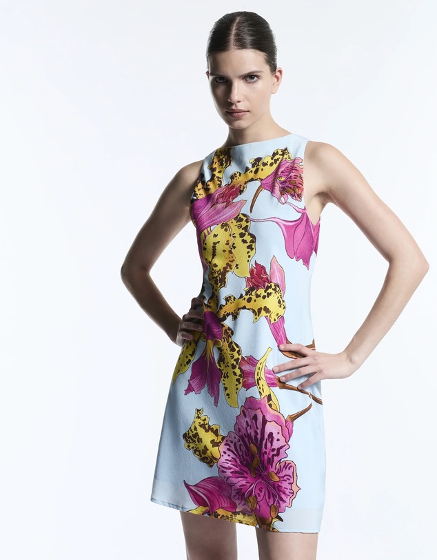 Muma World - Amazonian Orchid Electra Mini Dress