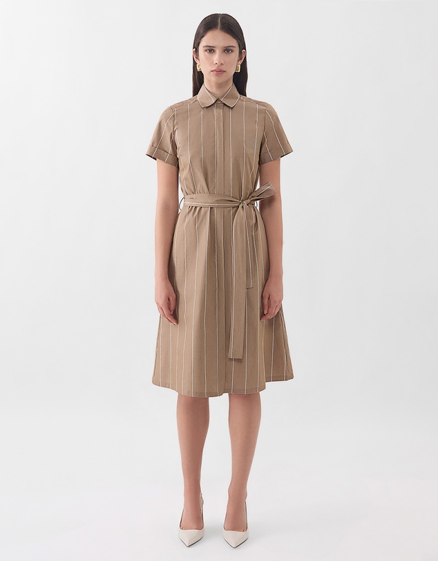 Farage - Alyce Stripe Shirtdress