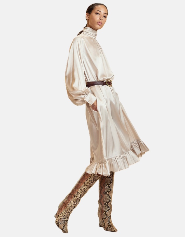 Cynthia Rowley - Monroe Silk Charmeuse Dress