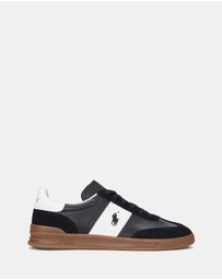 Polo Ralph Lauren - Heritage Aera Leather-Suede Sneakers - ICONIC EXCLUSIVE - Men's