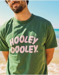 Skwosh - Hooley Dooley Slang Tee in Green