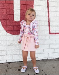 WITH LOVE FOR KIDS - Shimmy Long Sleeve Top - Kids