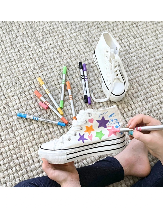 Tiger Tribe - Dual-Tip Paint Pens
