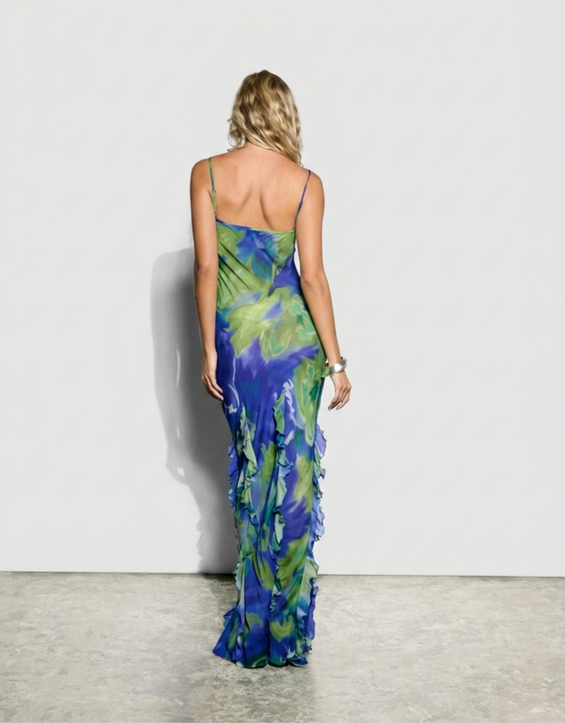Isabelle Quinn - Kyra Ruffle Maxi Dress
