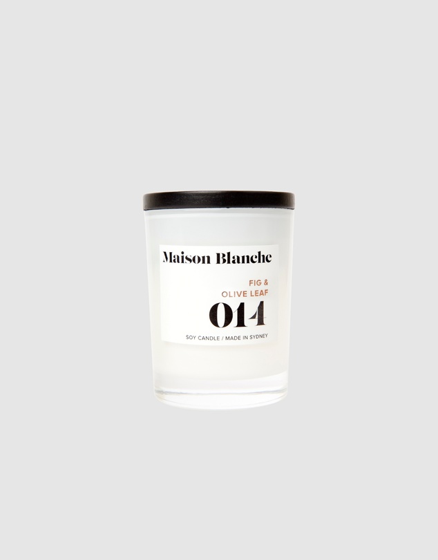Maison Blanche - 014 Fig & Olive Leaf- Small Candle