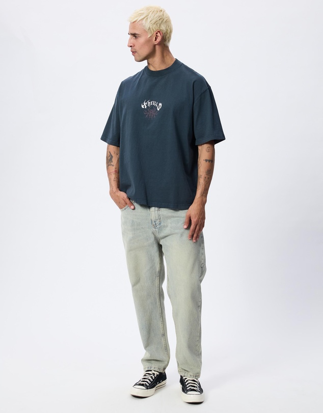 Thrills - Stagger Oversize Box Crop Tee