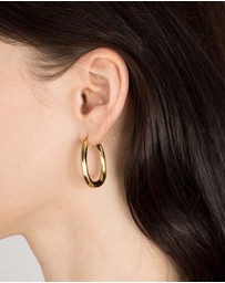 Brie Leon - Organica Bent Hoop Earrings