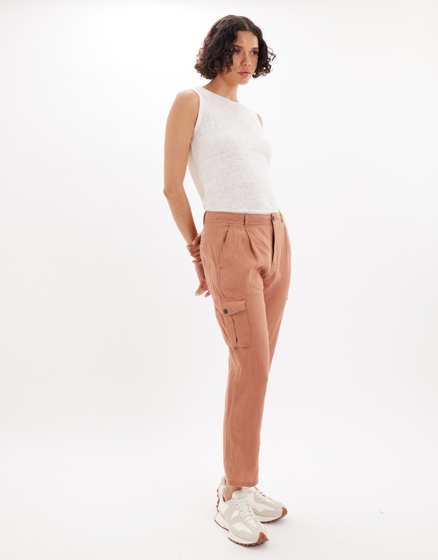 Amelius - Jordan Linen Tapered Pant