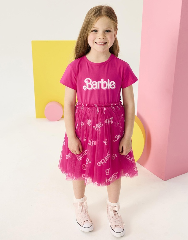 Rock Your Kid - Barbie Layered Dress - Kids-Teens