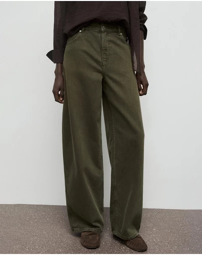 M.N.G - Low-Rise Barrel Jeans