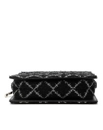 Pre-Loved by Azura Reborn - Pre-Loved Tweed and Resin Zipped Chain Shopping Bag