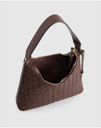 Laura Jones - Freya Weave Shoulder Bag