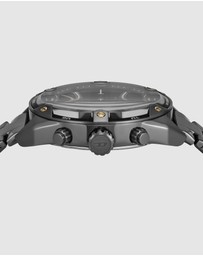 Diesel - Spiked Gun-Metal Chronograph Watch