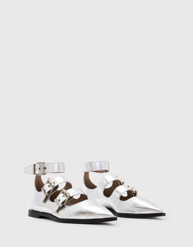 AllSaints - Susan Buckle Shoes - Women's