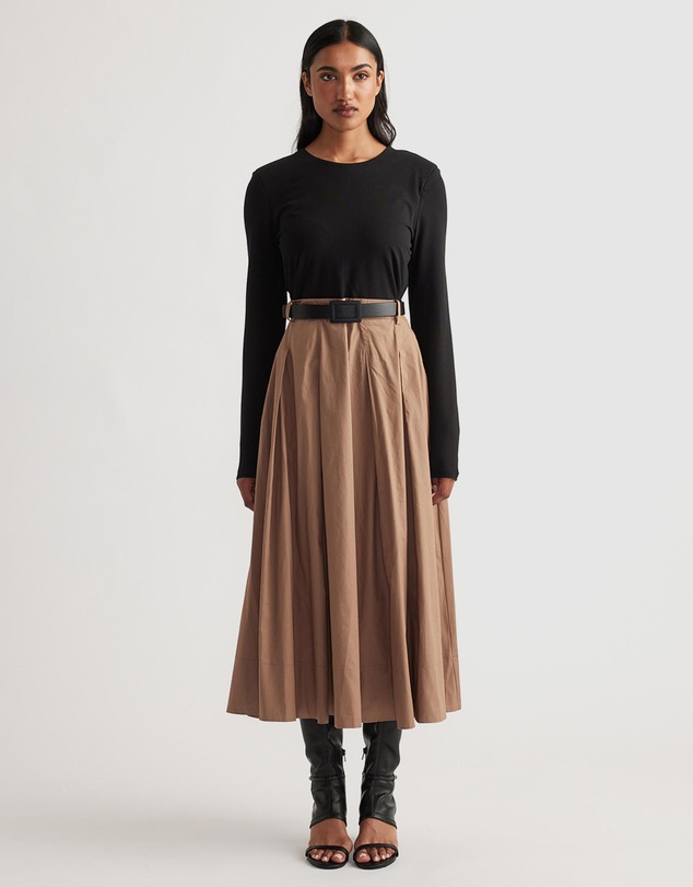 Decjuba - Sloane Long Sleeve Midi Dress