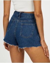 KAJA Clothing - Queenie High Waisted Ruffled Shorts