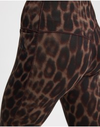 adidas Performance - Optime Power Leopard 7/8 Leggings