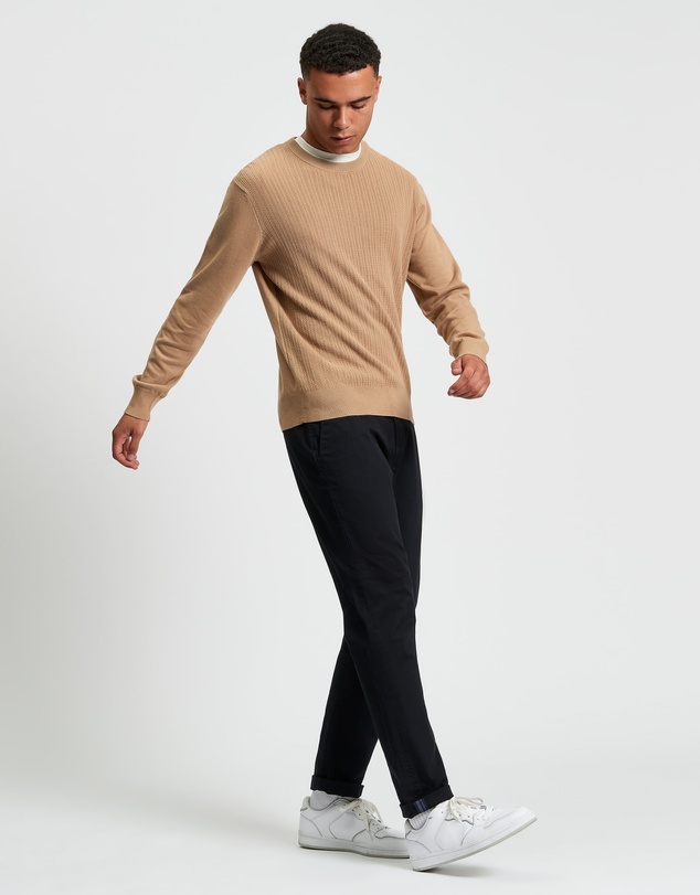 Ben Sherman - Textured Front Crew