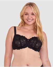Bras N Things - Bethany Essentials Full Coverage Underwire Bra - Black