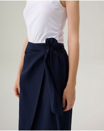 IDA+S - Kate Wrap Midi Skirt