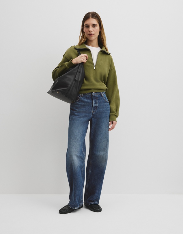 Country Road - Australian Cotton Funnel Neck Sweat
