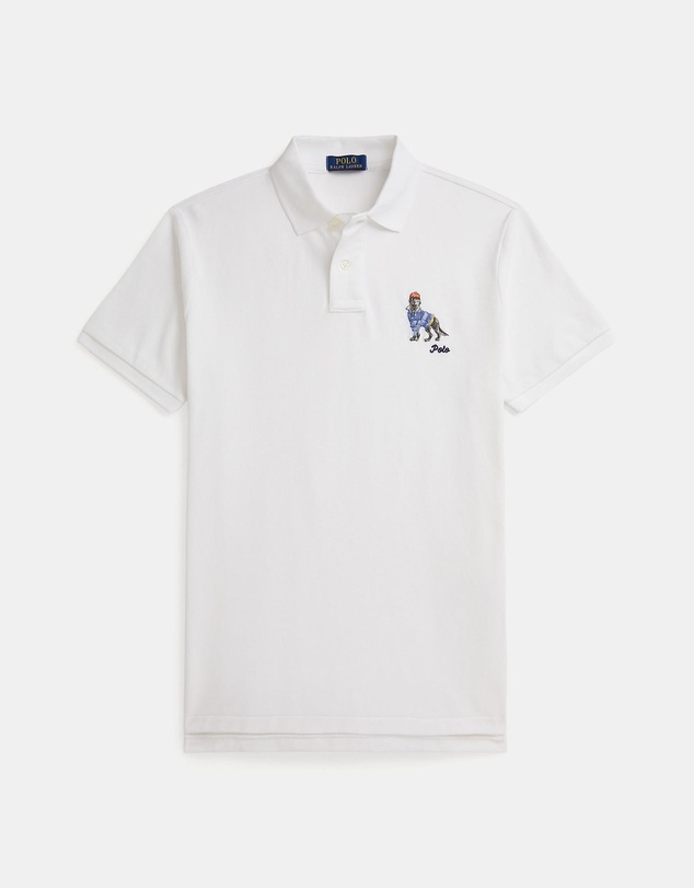 Polo Ralph Lauren - Custom Slim Fit Dog-Embroidered Polo
