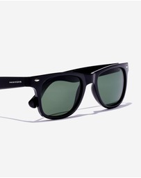Hawkers Co - HAWKERS - SLATER - POLARIZED BLACK GREEN Sunglasses for Men and Women UV400