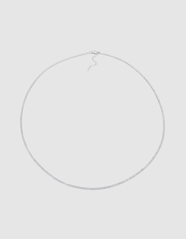 Kuzzoi - ICONIC EXCLUSIVE - Classic Curb Chain Necklace in 925 Sterling Silver