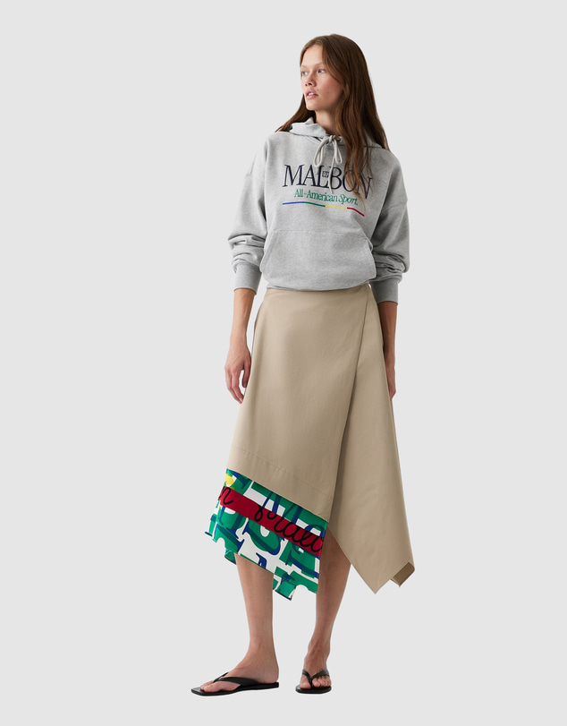 GAP - GAP x Malbon Asymetrical Hem Skirt