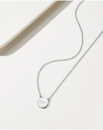 Mestige - Angel Number Necklace 000 - Silver Plated