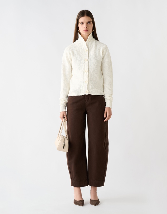 Esmaee - Incline Funnel Cardigan