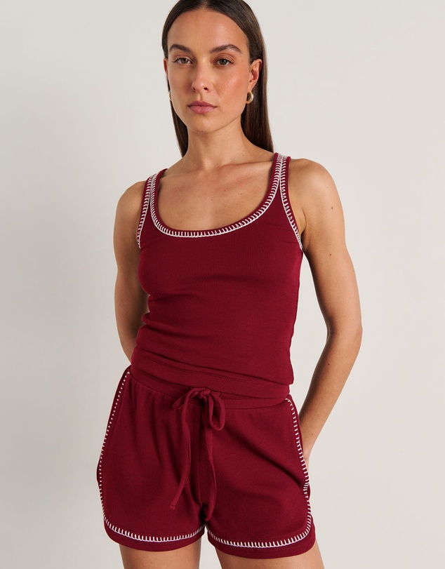 Jag - Celina Blanket Stitch Tank