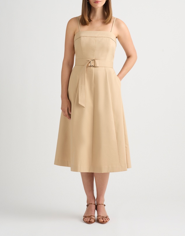 David Lawrence - Aniston Cotton Sateen Dress