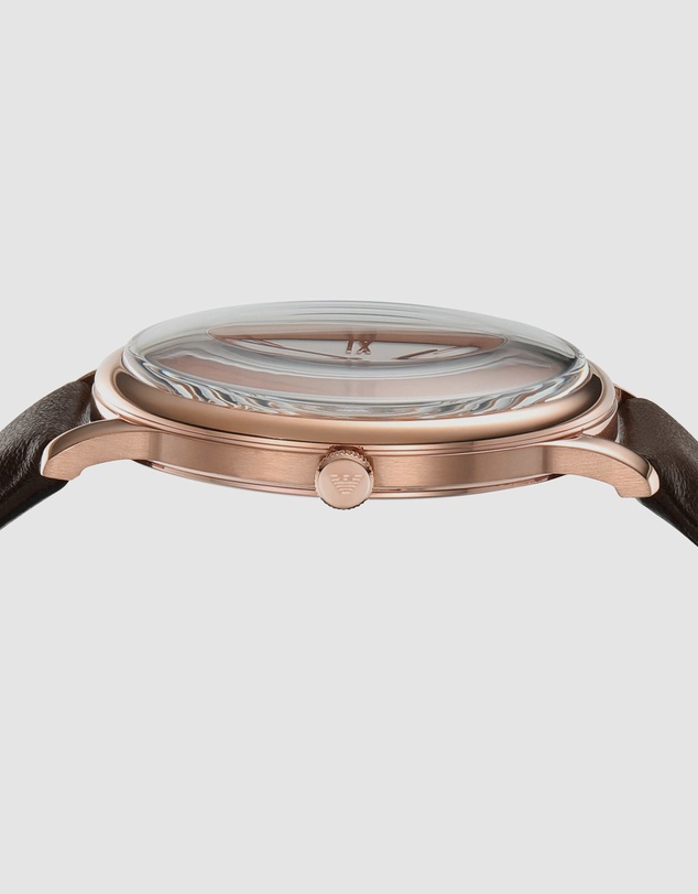 Emporio Armani - Brown Analogue Watch