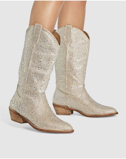 SOFT GOLD RHINESTONE