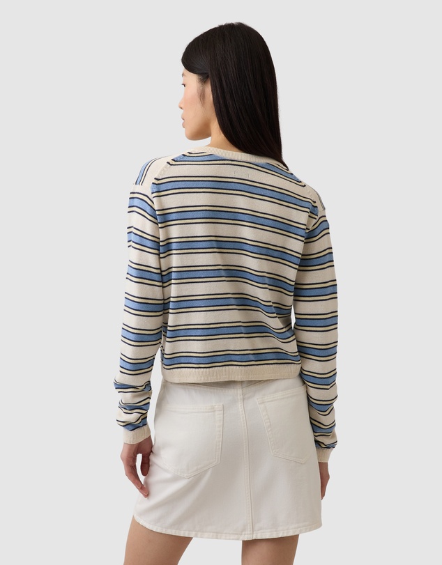 GAP - LS Cropped Cotton Cardi